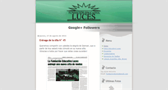 Desktop Screenshot of educativaluces.com.ar